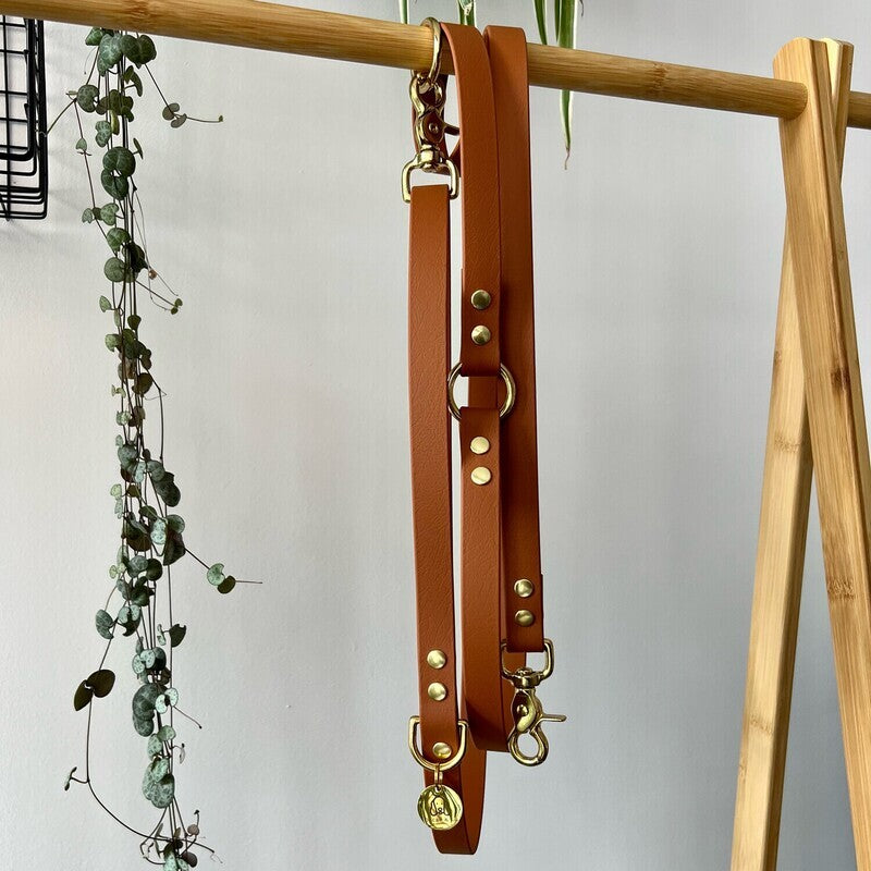 Laisse Mutli-positions Biothane® Camel