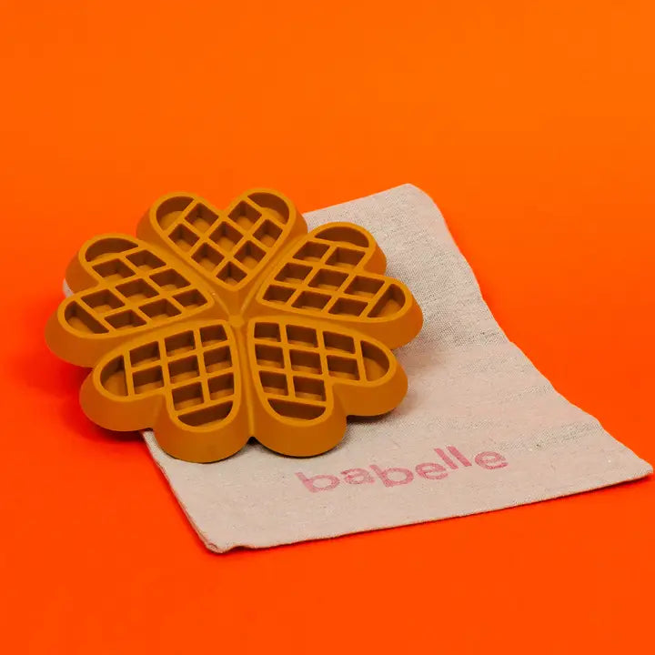 Le Lickmat Gaufre - Moutarde