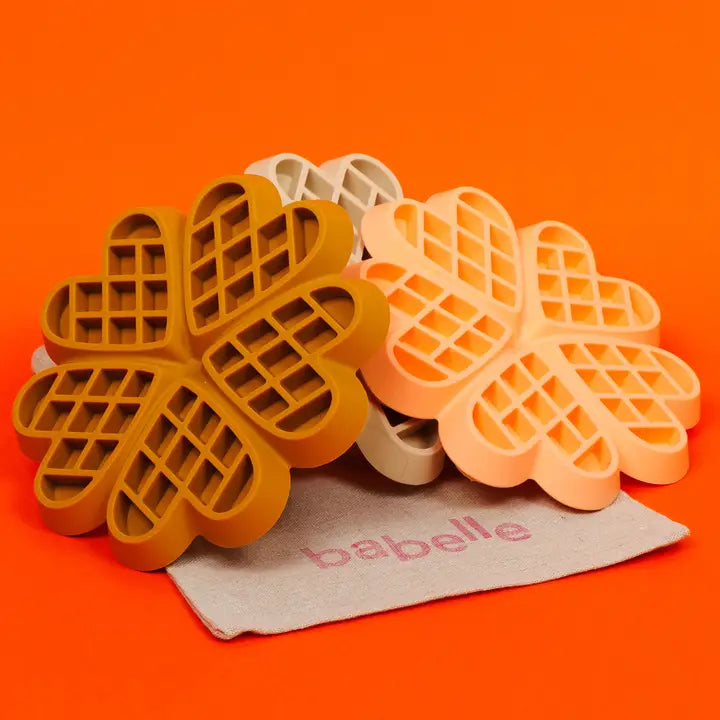 Le Lickmat Gaufre - Moutarde