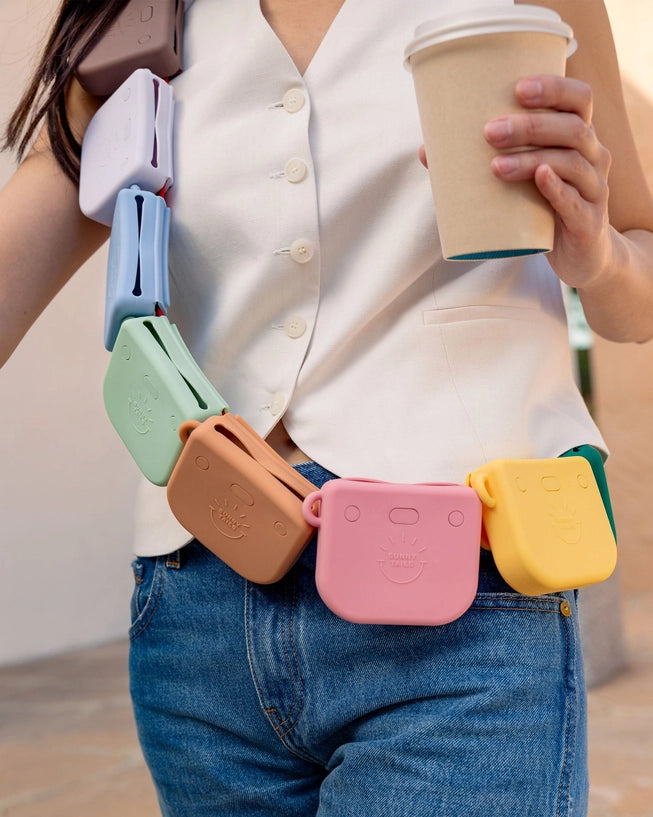 Pochette à friandises - Silicone Bleu
