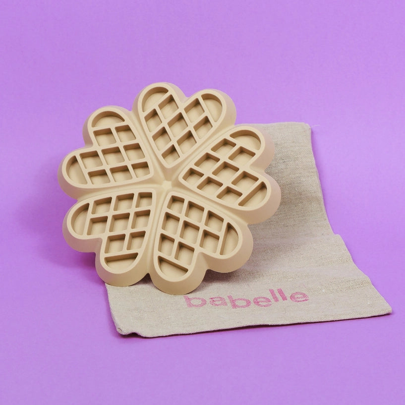 Le Lickmat Gaufre - Beige