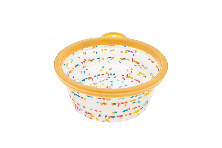 Gamelle pliable - confettis