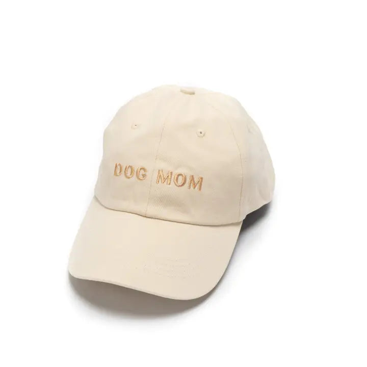 Casquette Dog Mom Beige