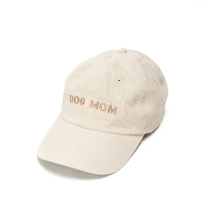 Casquette Dog Mom Velours