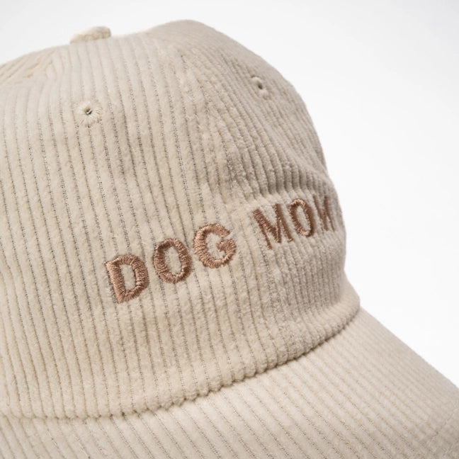 Casquette Dog Mom Velours