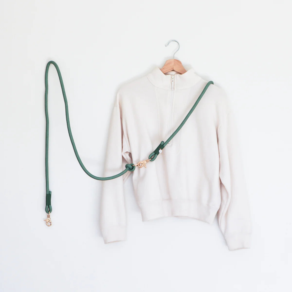 Laisse mains libres Sage Green