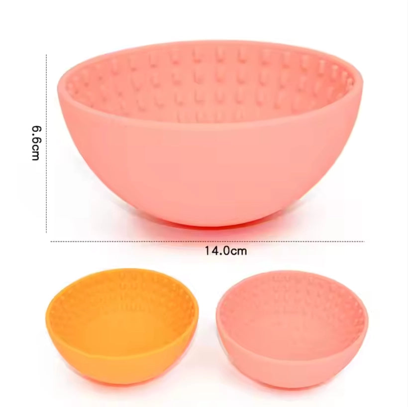 Le Mini Wiggler Lick Bowl - Jaune