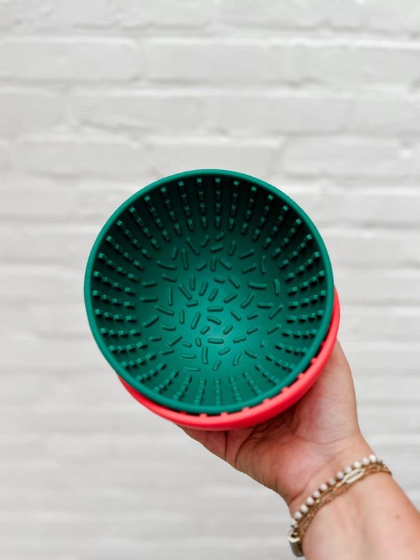 Le Wiggler Lick Bowl - Vert
