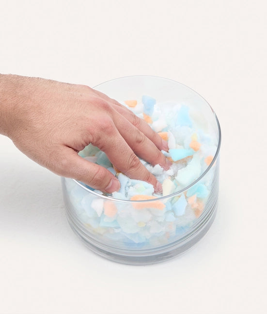 Panier velours côtelé - moutarde