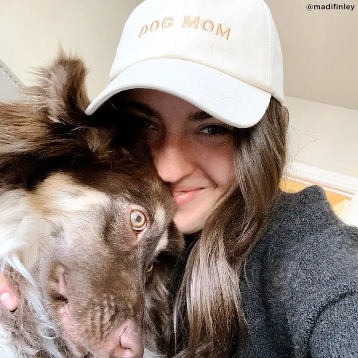 Casquette Dog Mom Beige