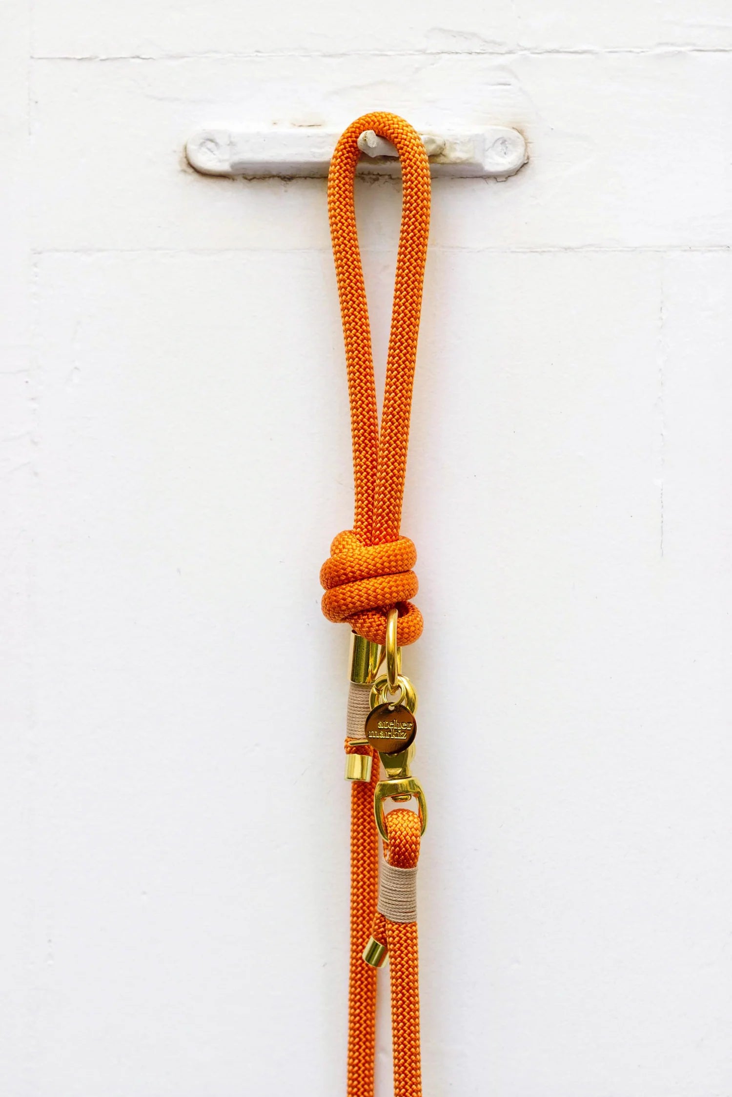 Laisse Corde Tangerine