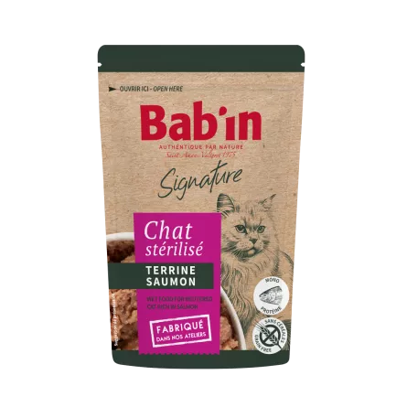 Terrine Chat - Saumon