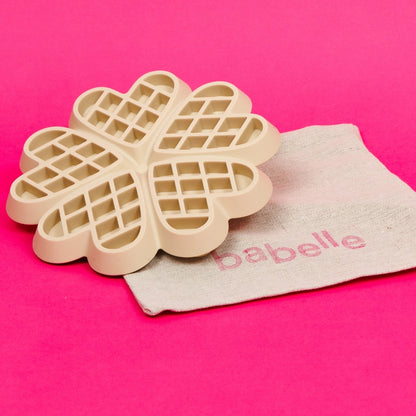 Le Lickmat Gaufre - Beige