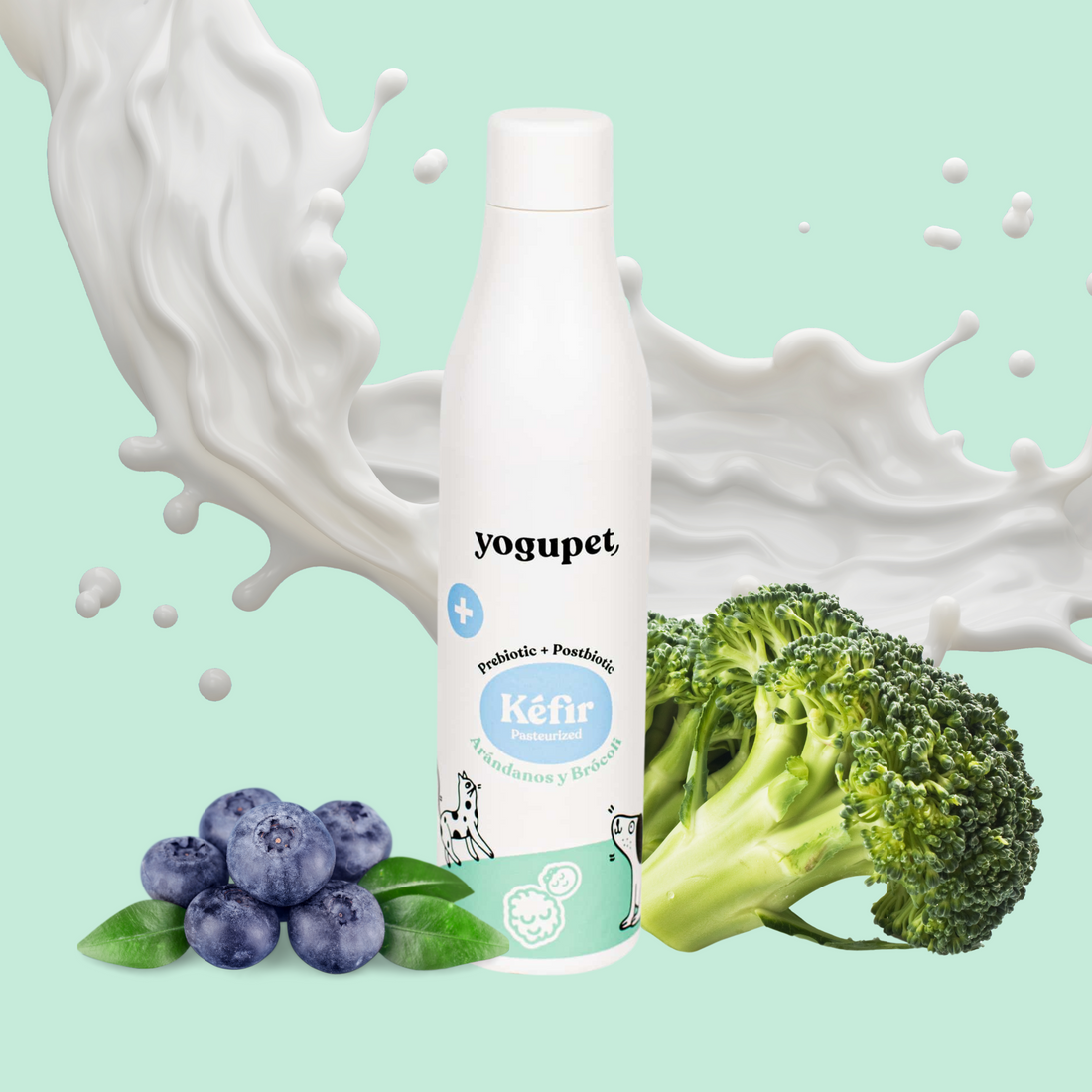 Kéfir Myrtille &amp; Brocoli