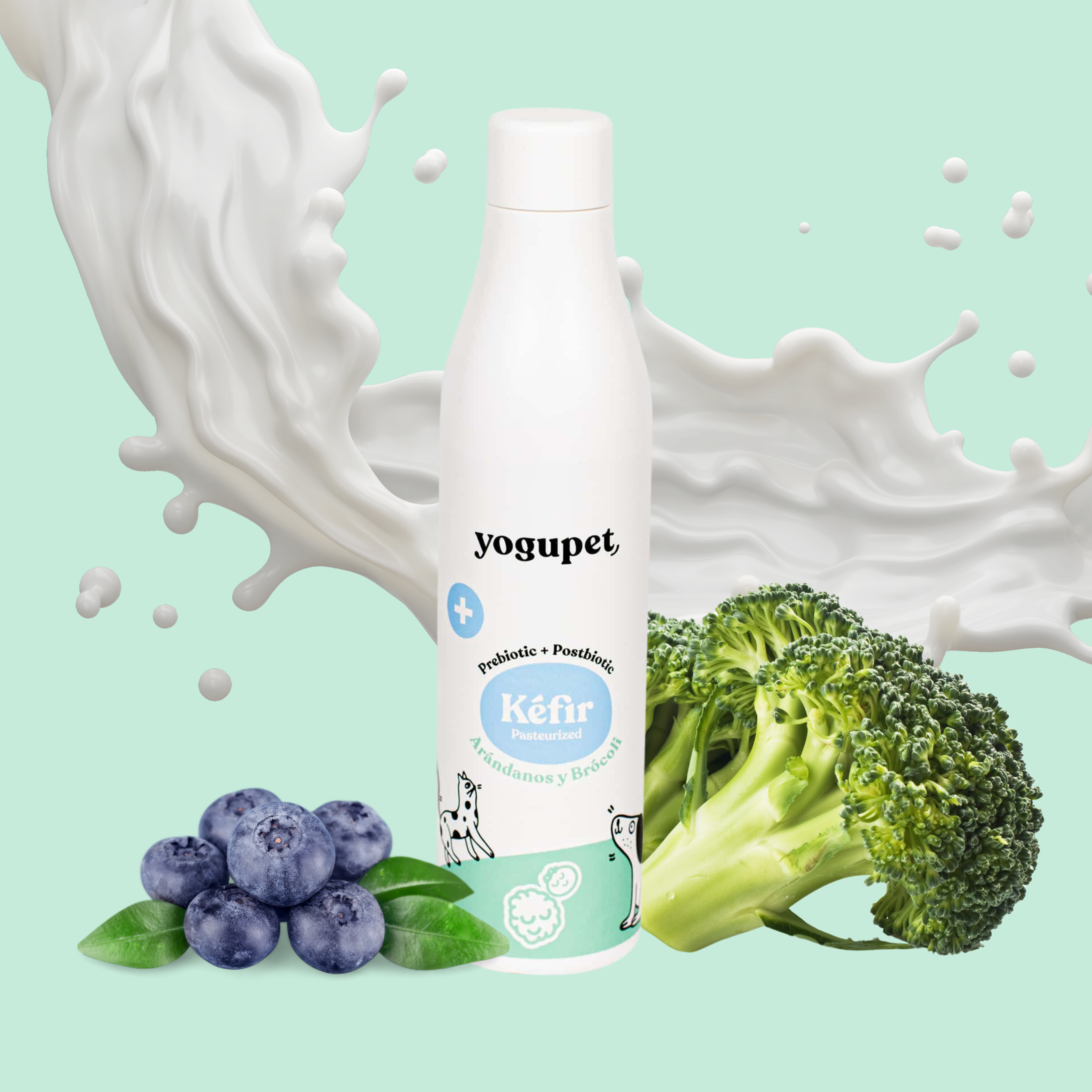 Kéfir Myrtille &amp; Brocoli