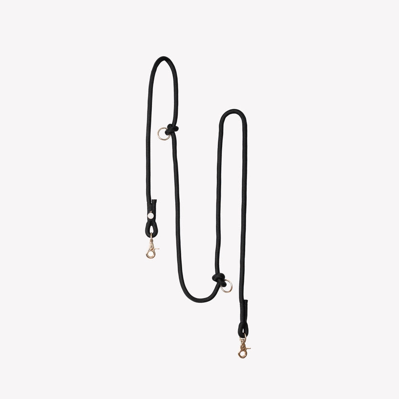 Laisse mains libres - Noir