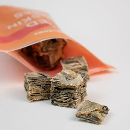 Friandises Cubes de peau de Morue