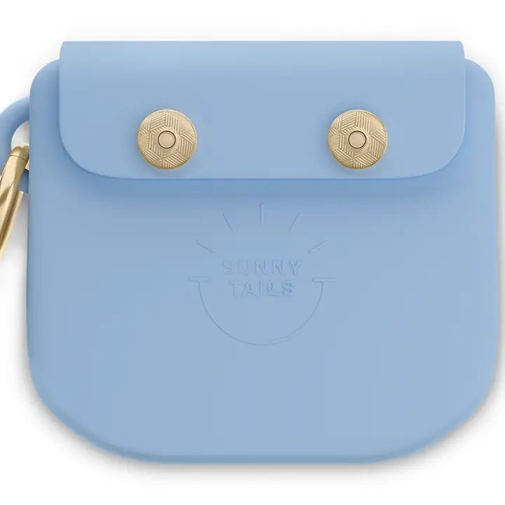 Pochette à friandises - Silicone Bleu
