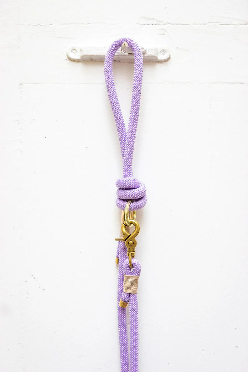 Laisse Corde Lilas