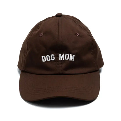 Casquette Dog Mom Marron