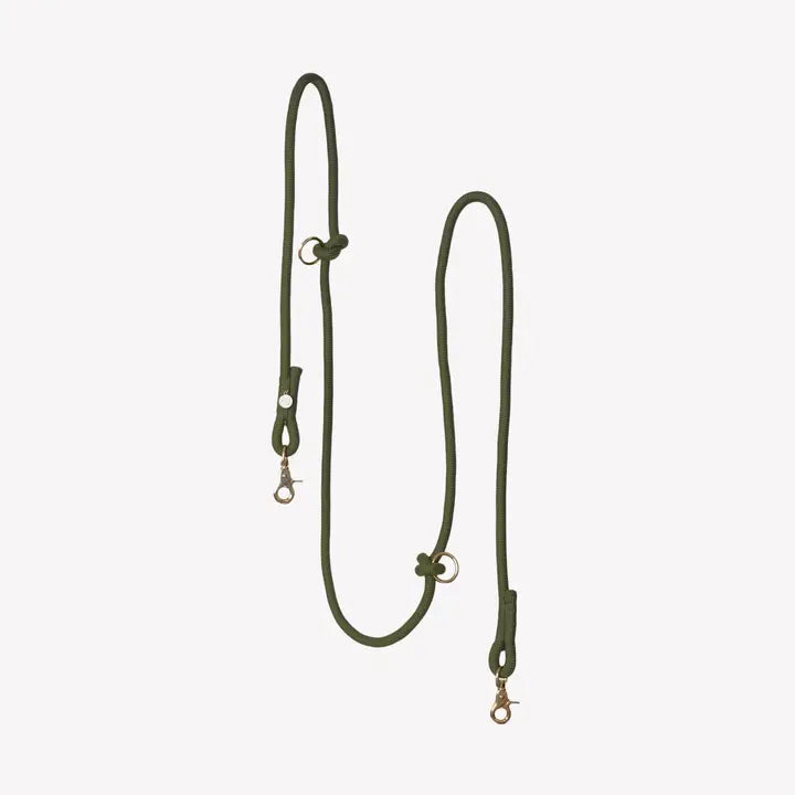 Laisse mains libres - Kaki