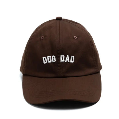 Casquette Dog Dad Marron