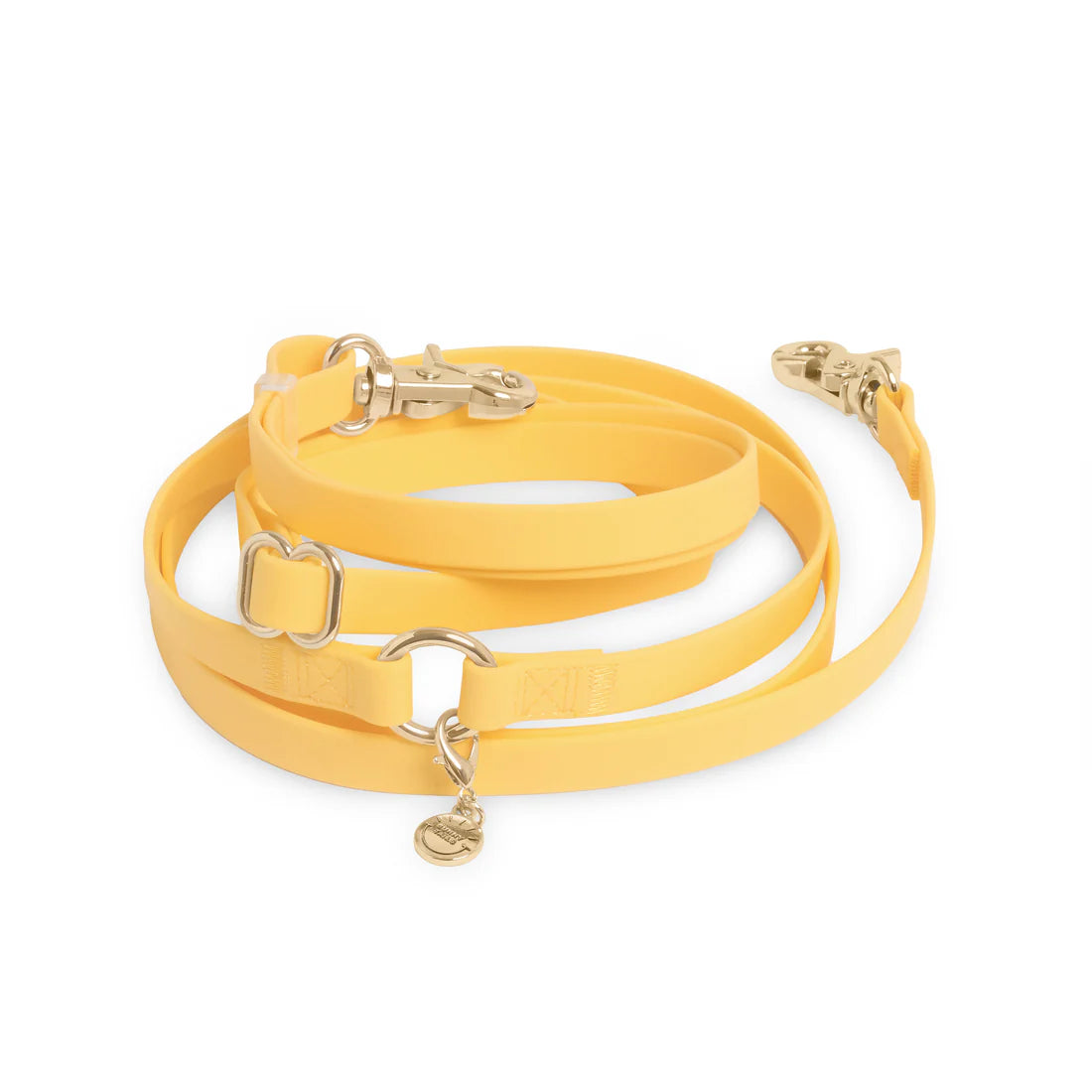 Laisse Mains Libres ajustable - Jaune
