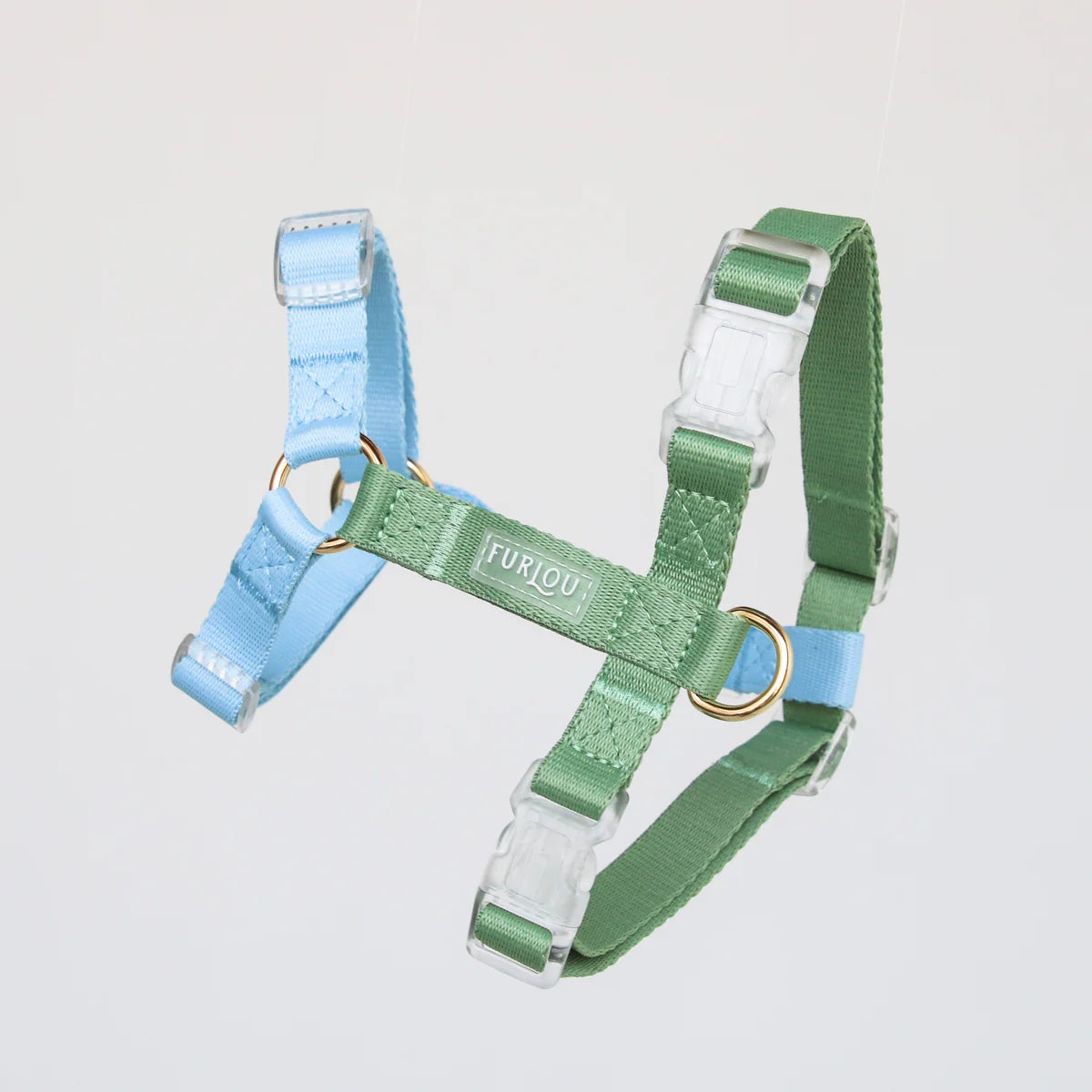 Harnais Blue &amp; Sage Green