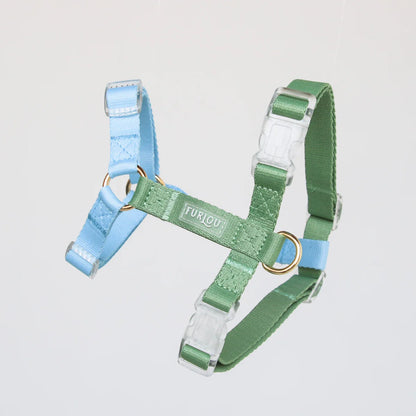 Harnais Blue &amp; Sage Green