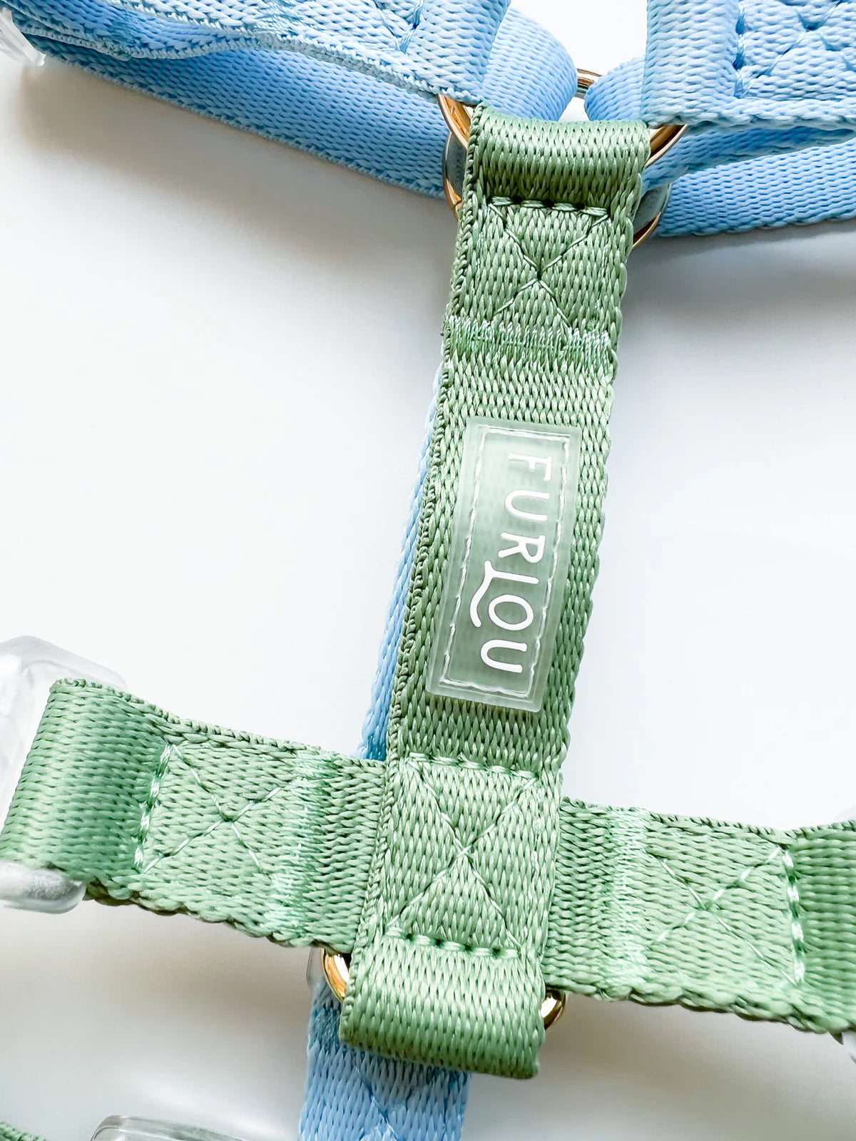 Harnais Blue &amp; Sage Green