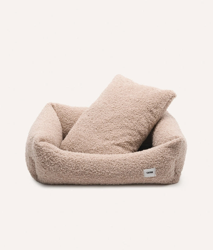 Panier bouclettes - Beige