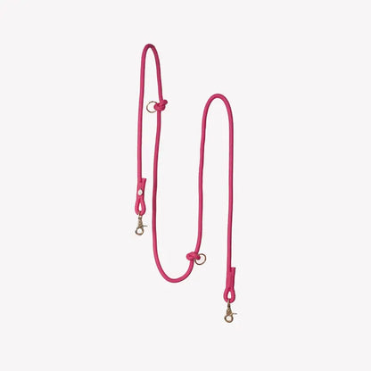 Laisse mains libres - Magenta