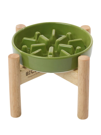 Gamelle Slow Feeder Vert