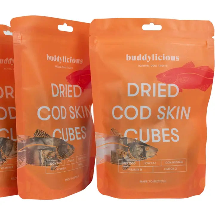 Friandises Cubes de peau de Morue