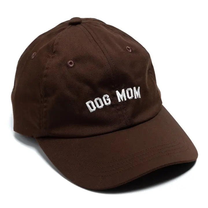 Casquette Dog Mom Marron