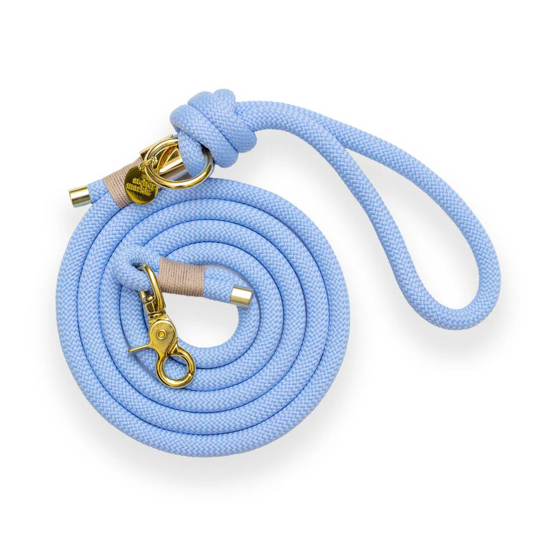 Laisse Corde Bleu Polaire