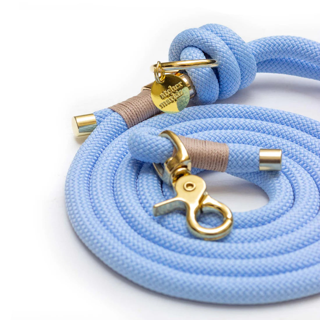 Laisse Corde Bleu Polaire