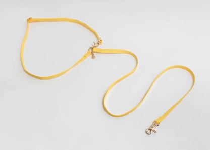 Laisse Mains Libres ajustable - Jaune