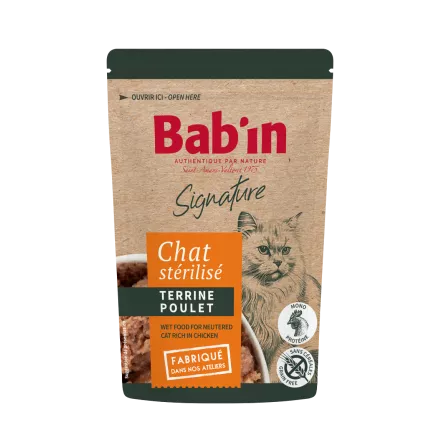 Terrine Chat - Poulet
